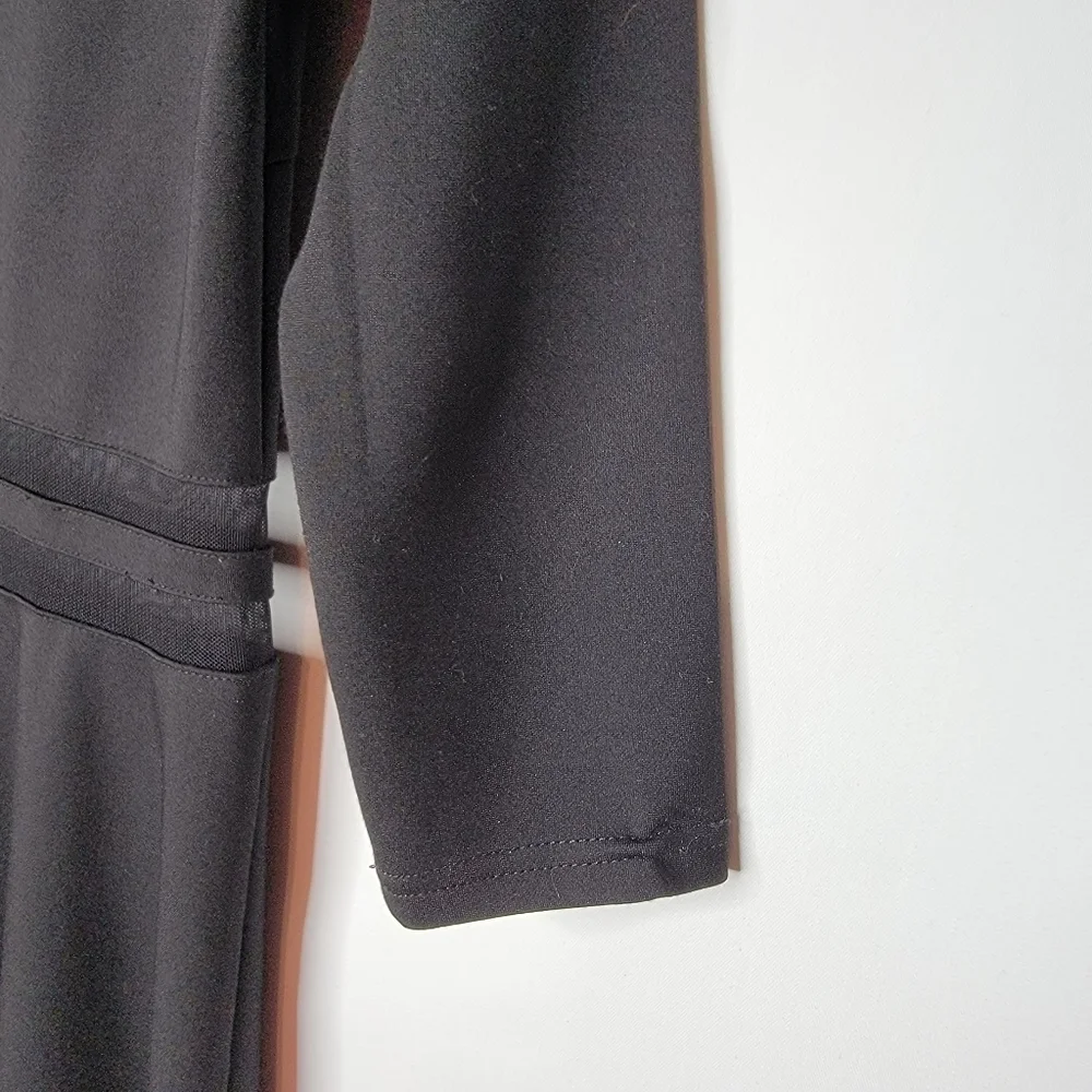 Lulu's Fit and Flare Black Skater Dress - Picture 6 of 10